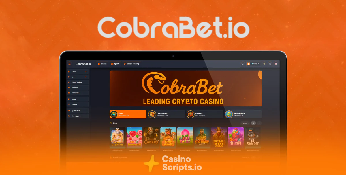 CobraBet - Crypto Casino and Trading Platform