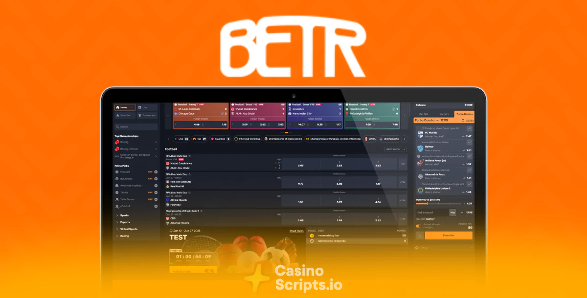 Betr - Sports and eSports Betting Platform